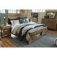 SOMMERFORD BED - BROWN