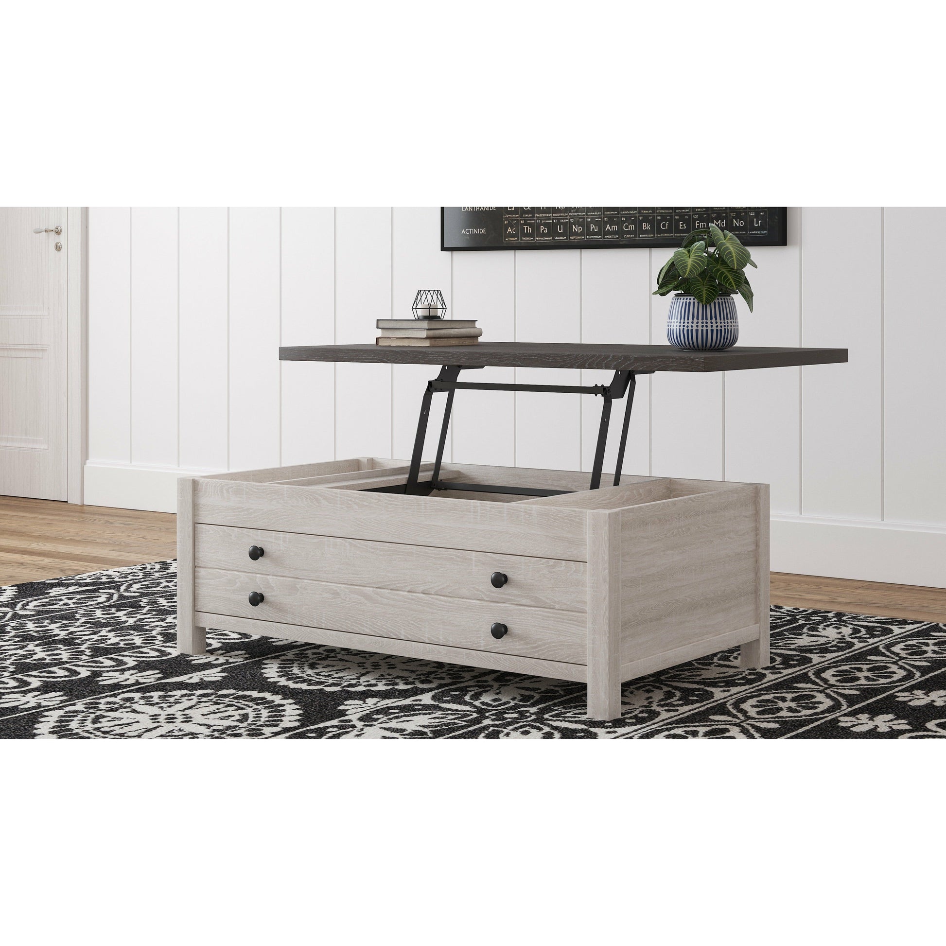 DORRINSON LIFT-TOP COFFEE TABLE