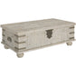 CARYNHURST LIFT-TOP COFFEE TABLE - WHITE WASH GRAY