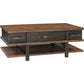 STANAH LIFT-TOP COFFEE TABLE - TWO-TONE