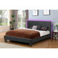 VALUE UPHOLSTERED BED - BLACK - Fraser Furniture Abbotsford