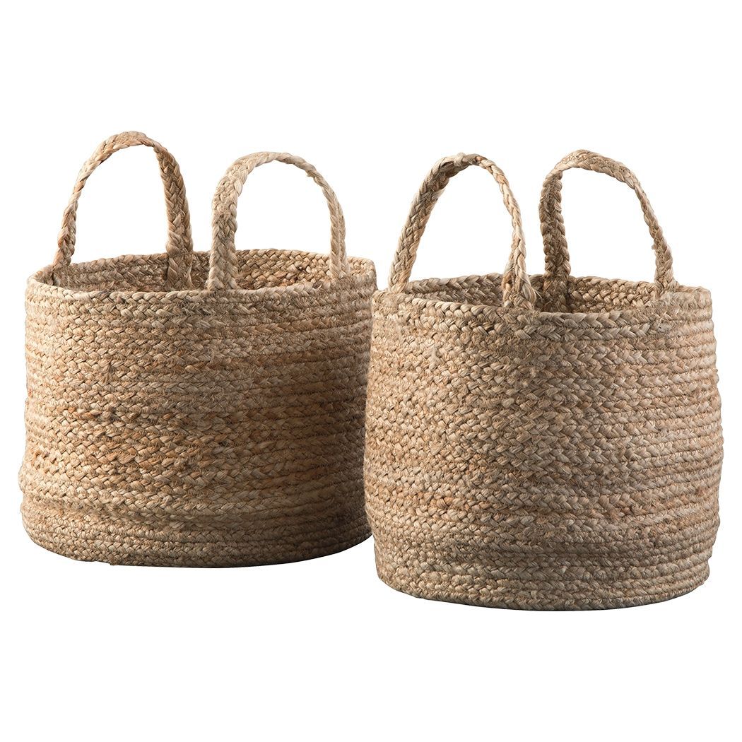 Brayton - Natural - Basket Set (Set of 2)