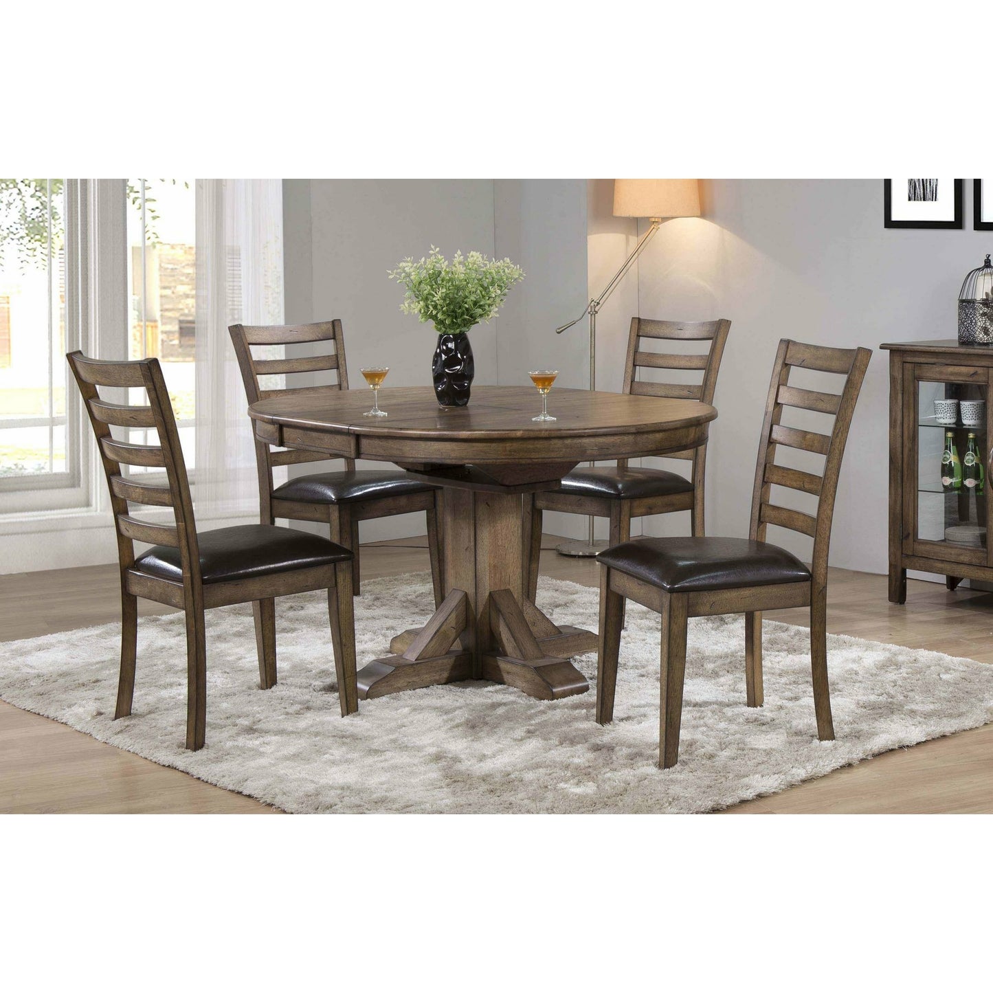 NEWPORT DINING SET (SMALL) - TABLE & 4 CHAIRS